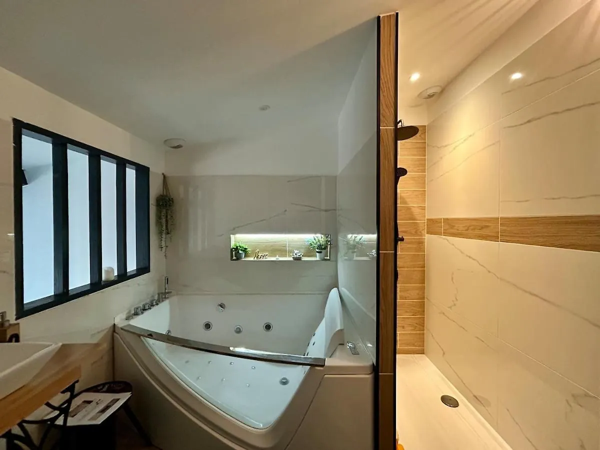 Love Room Loft Spa Logement Entier Balneo Exterieur Ambronay Holiday home